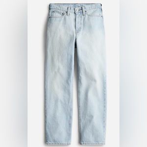 J.Crew High-rise classic straight-fit jean size 32